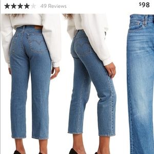 Levi’s wedgie straight jeans